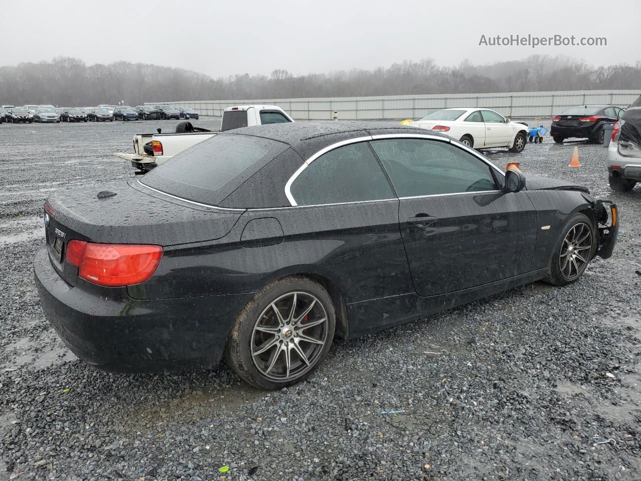 2011 Bmw 328 I Sulev Black vin: WBADW7C51BE728106