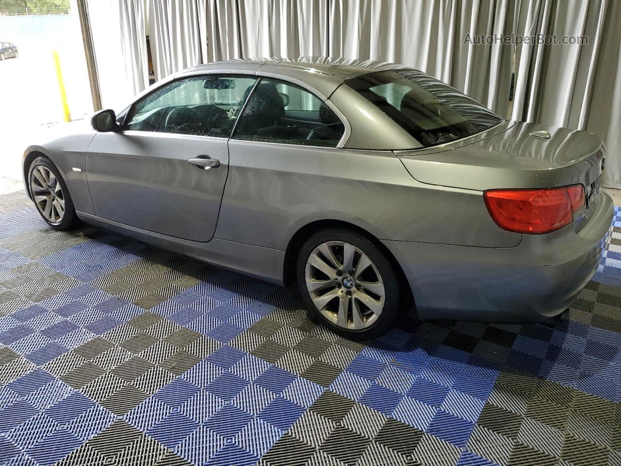 2013 Bmw 328 I Sulev Серый vin: WBADW7C51DE732451