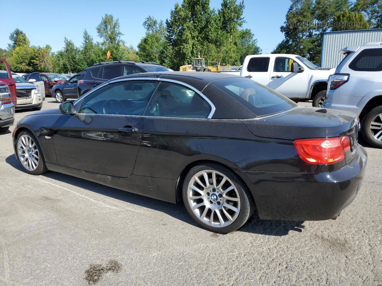 2012 Bmw 328 I Sulev Black vin: WBADW7C52CE730111