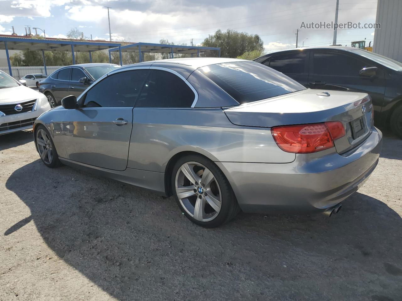 2011 Bmw 328 I Sulev Gray vin: WBADW7C53BE543071