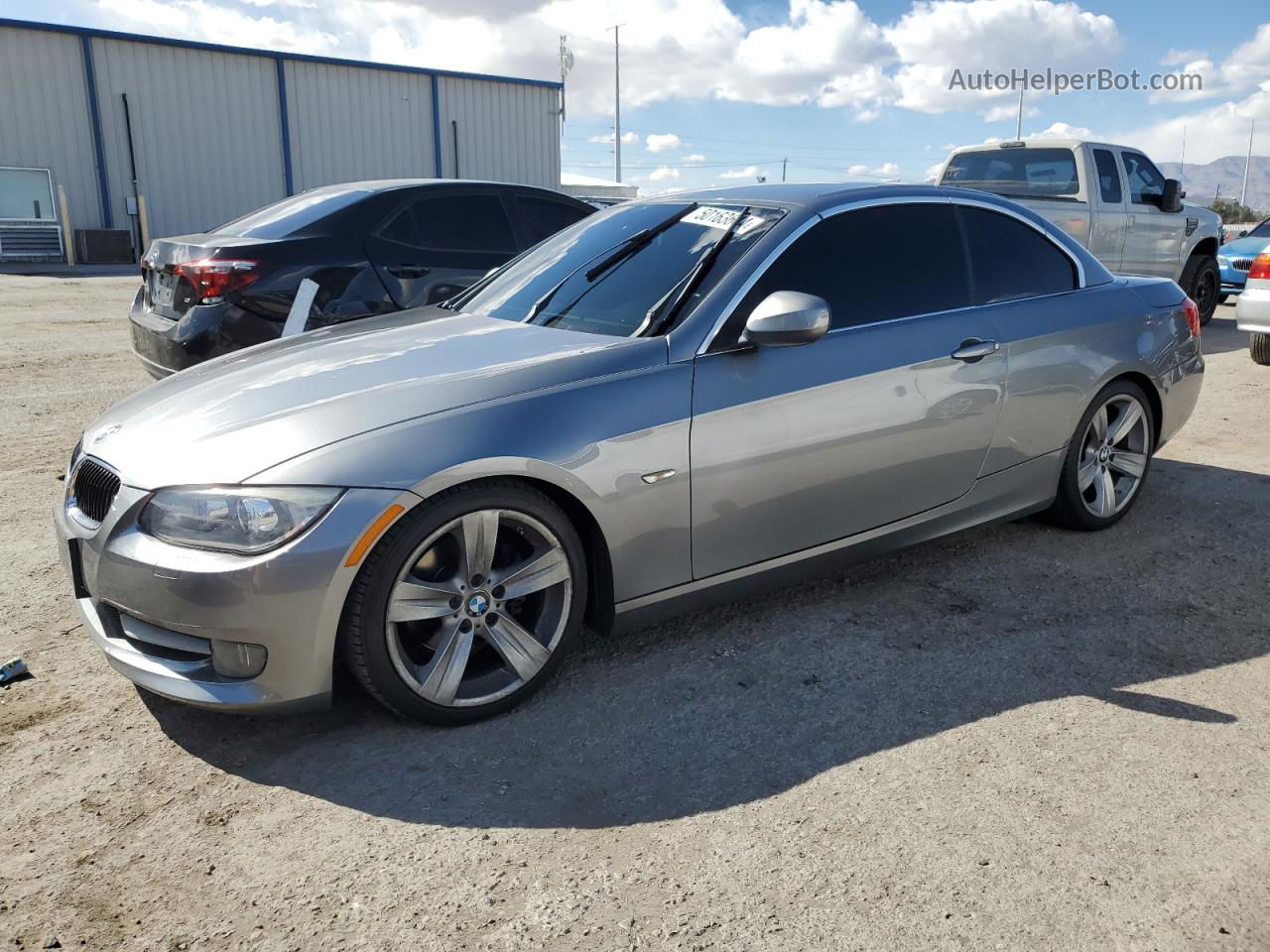 2011 Bmw 328 I Sulev Gray vin: WBADW7C53BE543071