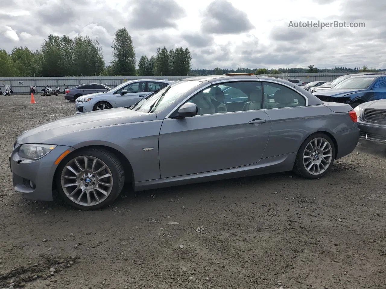 2013 Bmw 328 I Sulev Gray vin: WBADW7C53DE733830