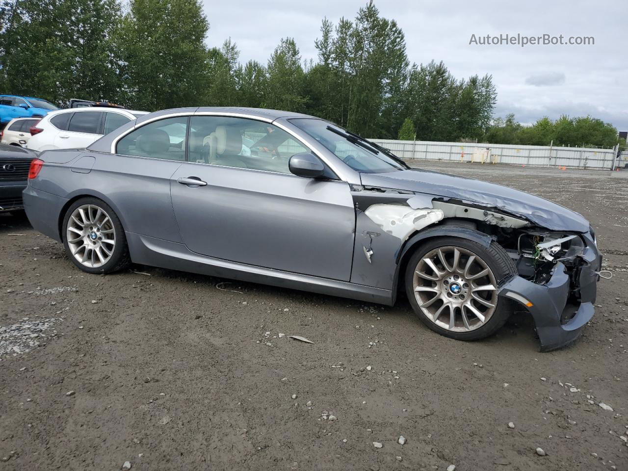 2013 Bmw 328 I Sulev Gray vin: WBADW7C53DE733830