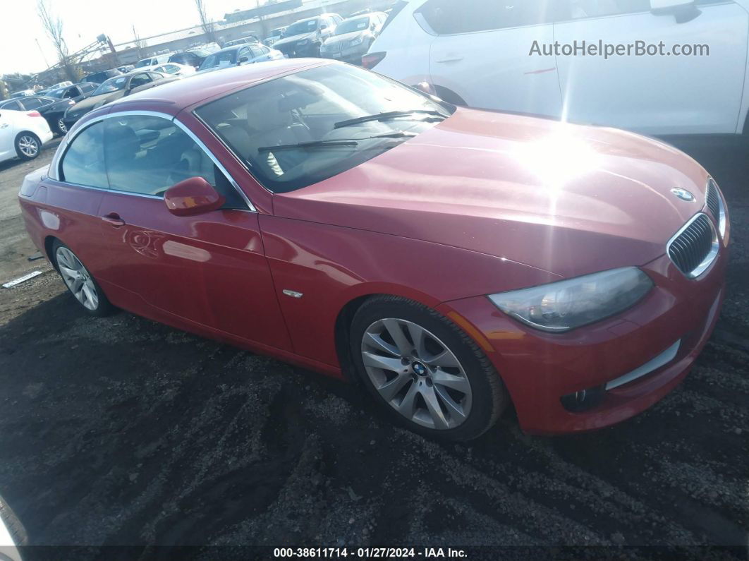 2013 Bmw 328i Красный vin: WBADW7C53DE734069