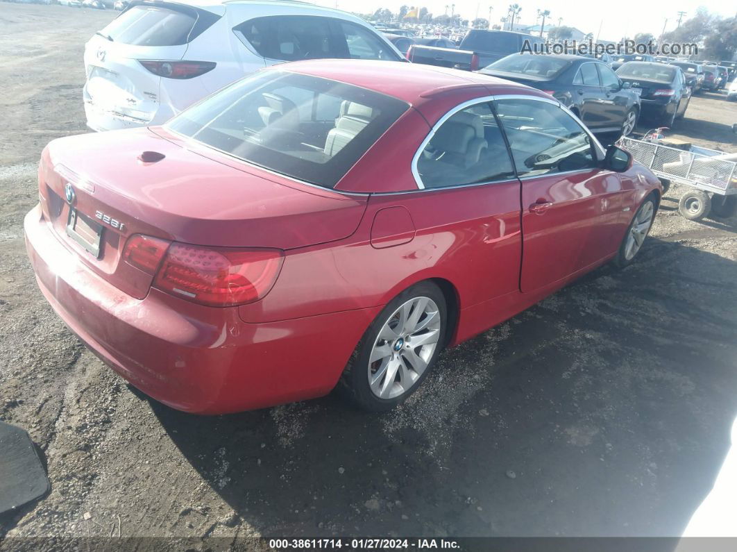 2013 Bmw 328i Red vin: WBADW7C53DE734069