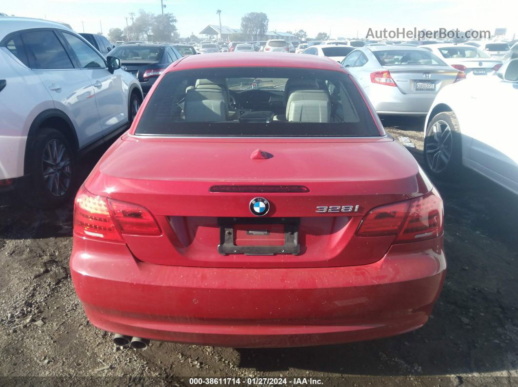 2013 Bmw 328i Red vin: WBADW7C53DE734069