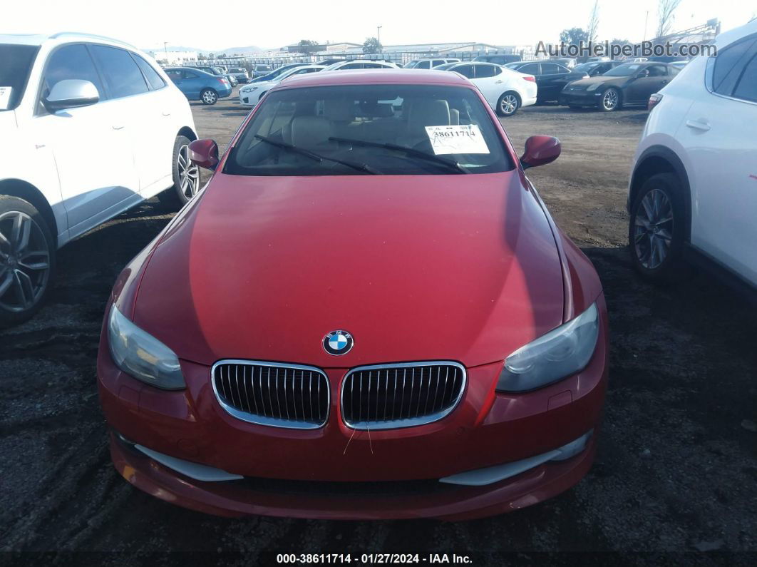 2013 Bmw 328i Red vin: WBADW7C53DE734069