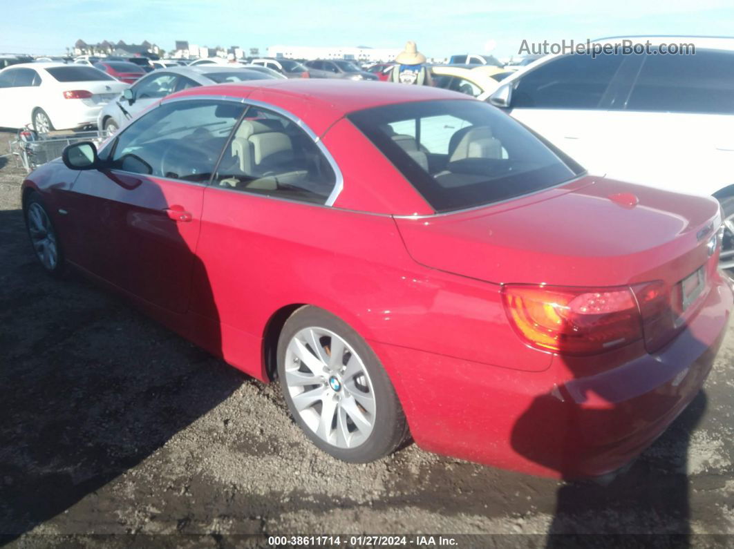 2013 Bmw 328i Red vin: WBADW7C53DE734069