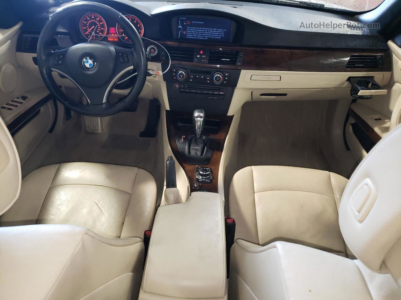 2012 Bmw 328 I Sulev Бежевый vin: WBADW7C55CE729857