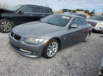 2012 Bmw 328 I Sulev Серый vin: WBADW7C56CE728376