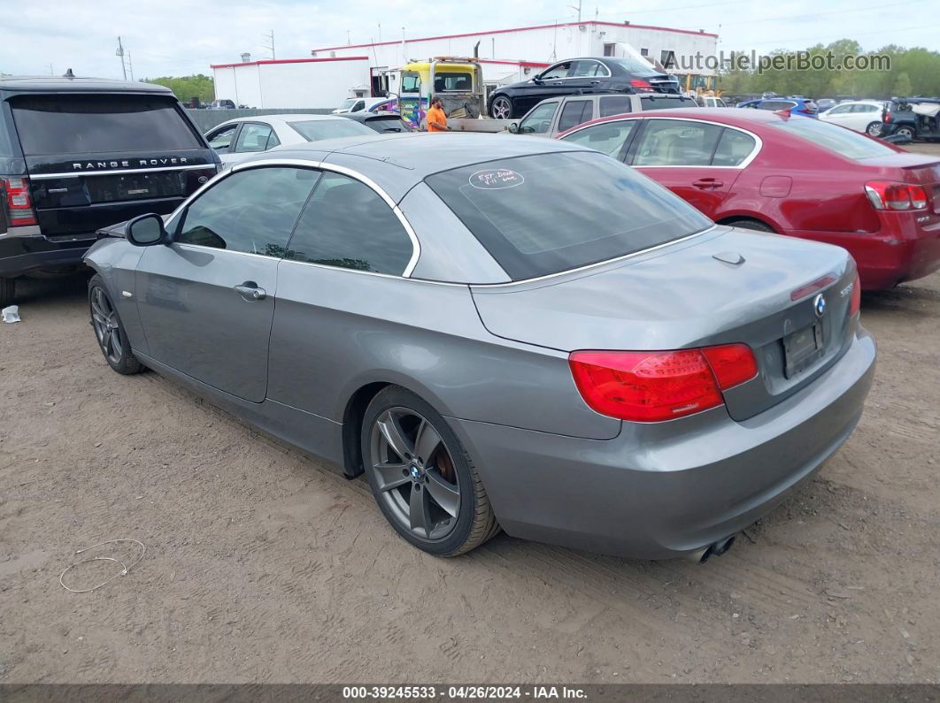 2012 Bmw 328i   Gray vin: WBADW7C57CE730105