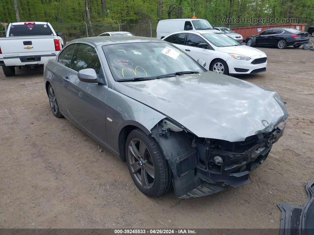 2012 Bmw 328i   Gray vin: WBADW7C57CE730105