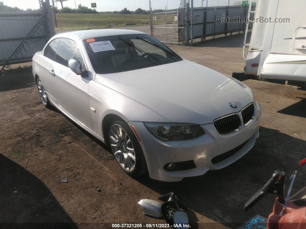 2011 Bmw 3 Series 328i White vin: WBADW7C58BE726496