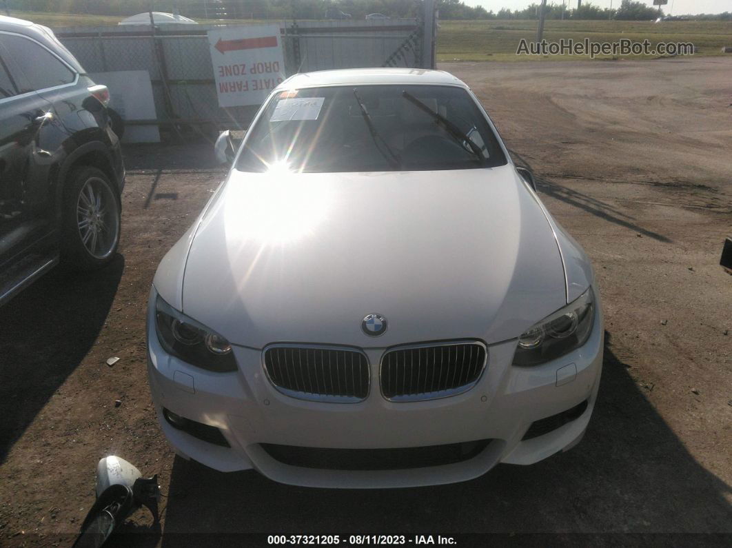 2011 Bmw 3 Series 328i White vin: WBADW7C58BE726496