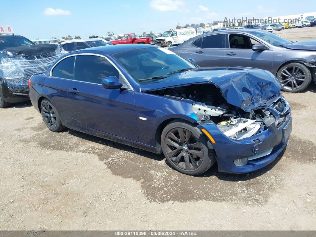 2012 Bmw 328i   Blue vin: WBADW7C58CE729352