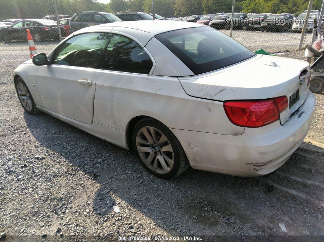 2013 Bmw 328i Белый vin: WBADW7C58DE733600