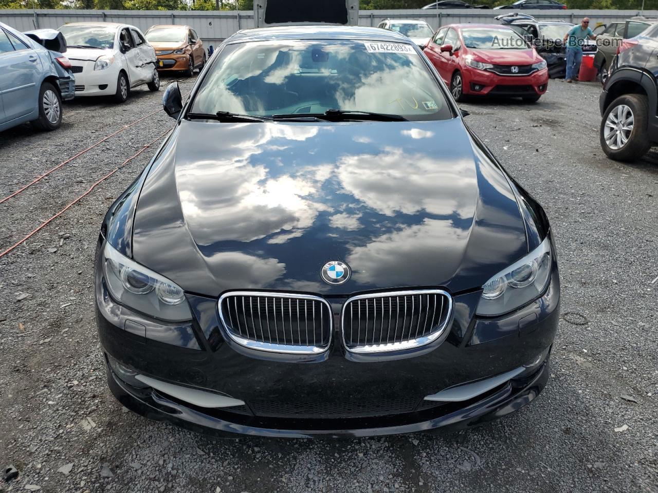 2013 Bmw 328 I Sulev Black vin: WBADW7C58DE733919