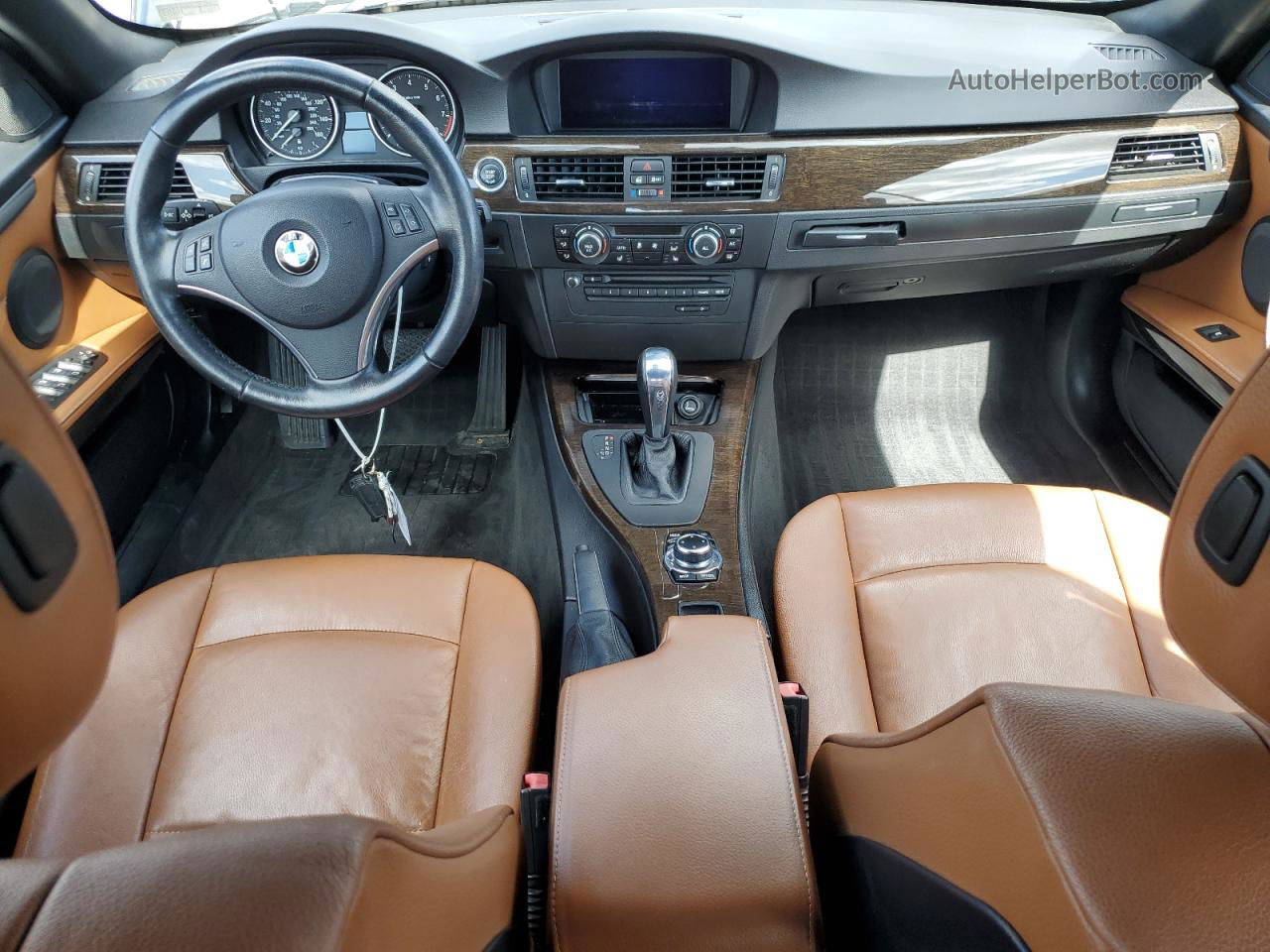 2013 Bmw 328 I Sulev Черный vin: WBADW7C58DE733919