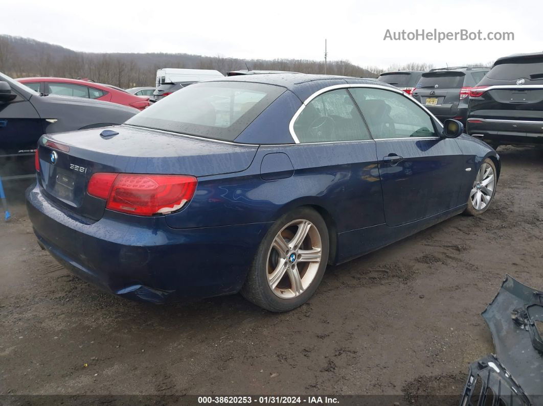 2012 Bmw 328i   Blue vin: WBADW7C5XCE728302