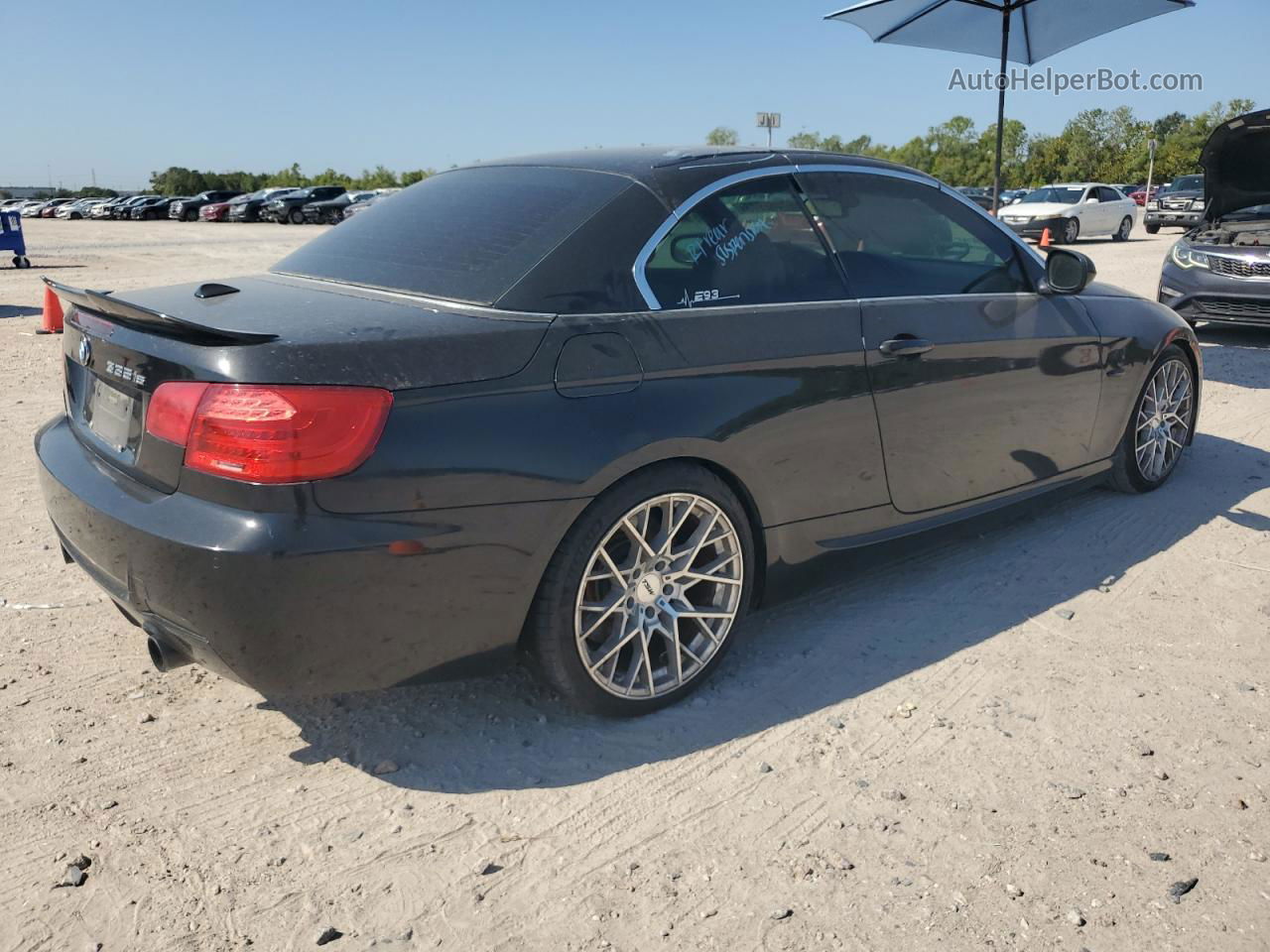 2012 Bmw 335 I Sulev Black vin: WBADX1C57CE825578