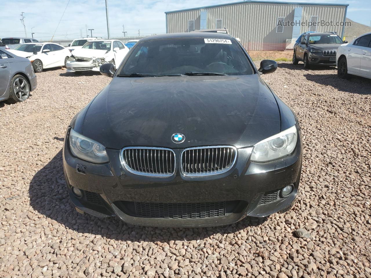 2013 Bmw 335 I Black vin: WBADX7C52DJ589465