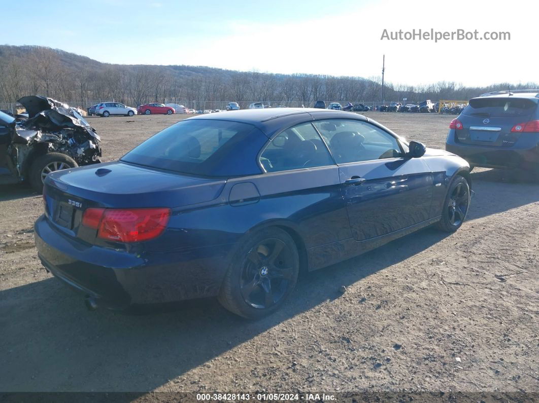 2011 Bmw 335i   Dark Blue vin: WBADX7C54BE580482