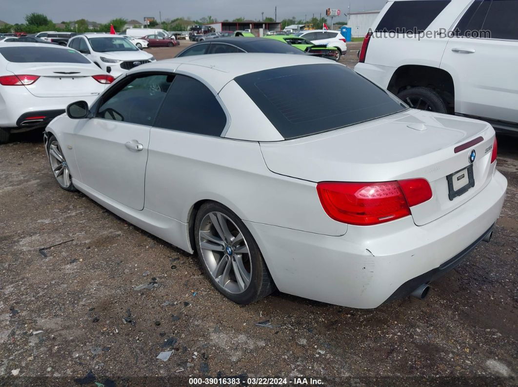 2012 Bmw 335i   White vin: WBADX7C56CE744851