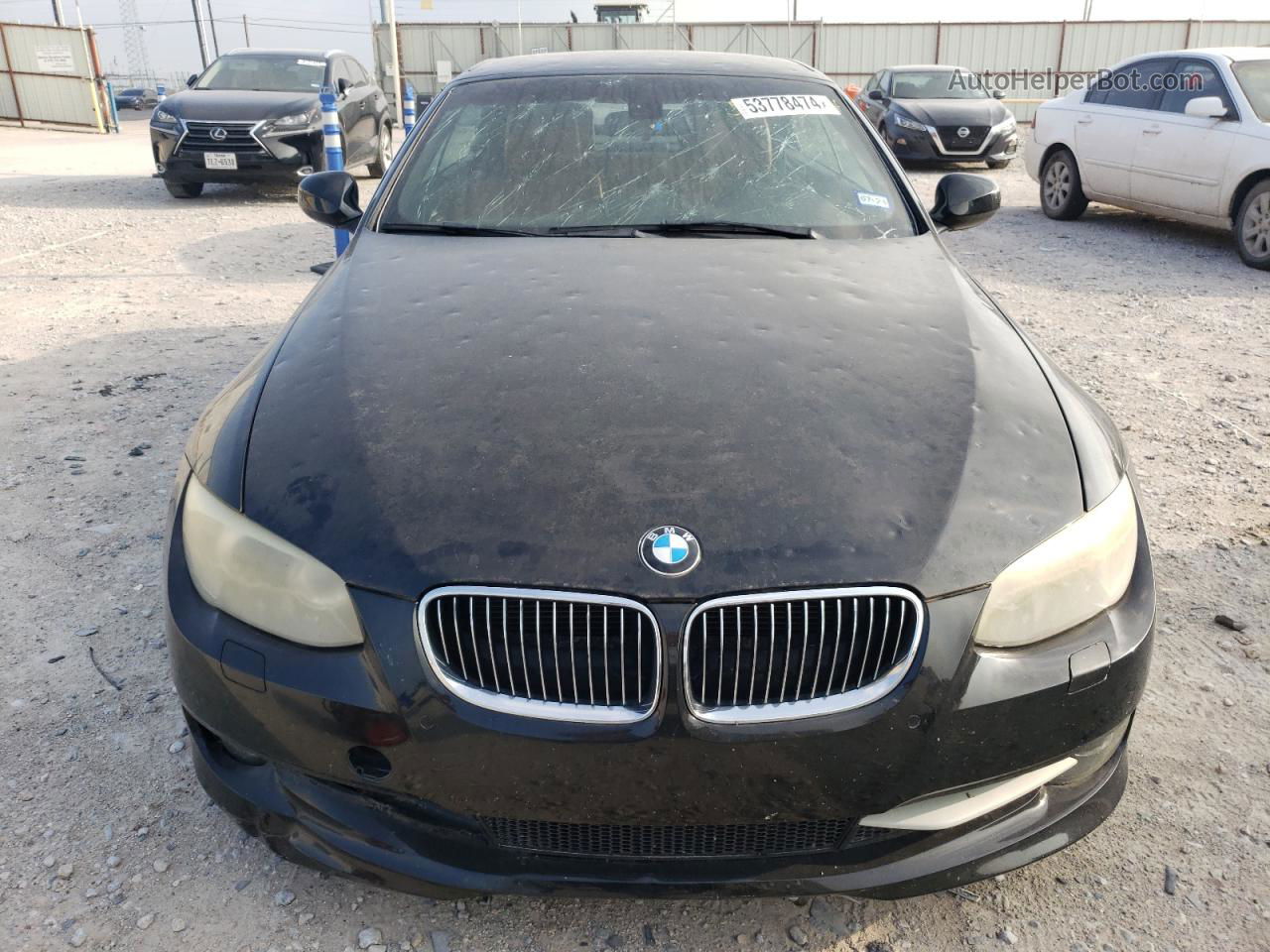 2011 Bmw 335 I Black vin: WBADX7C59BE580185