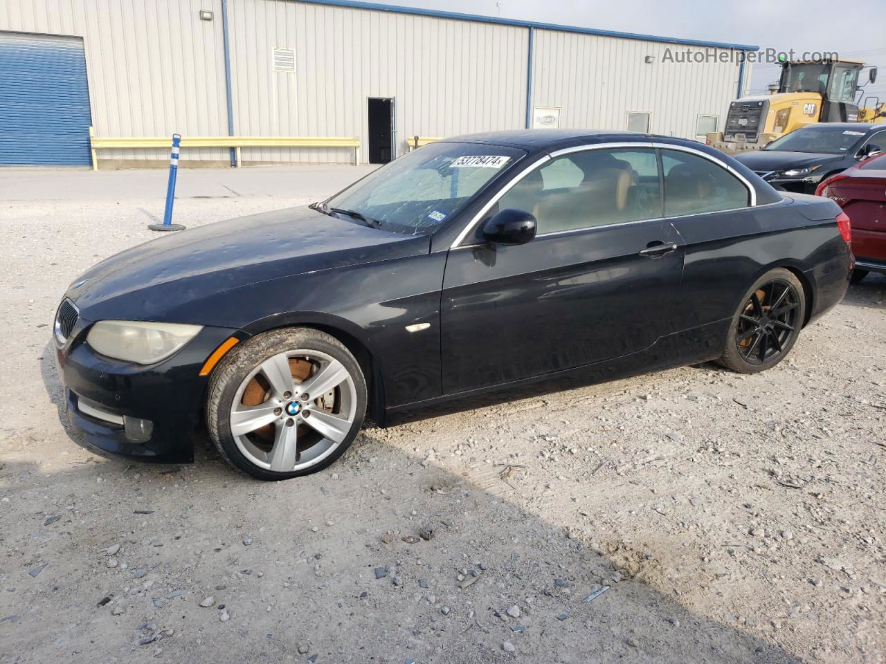 2011 Bmw 335 I Black vin: WBADX7C59BE580185