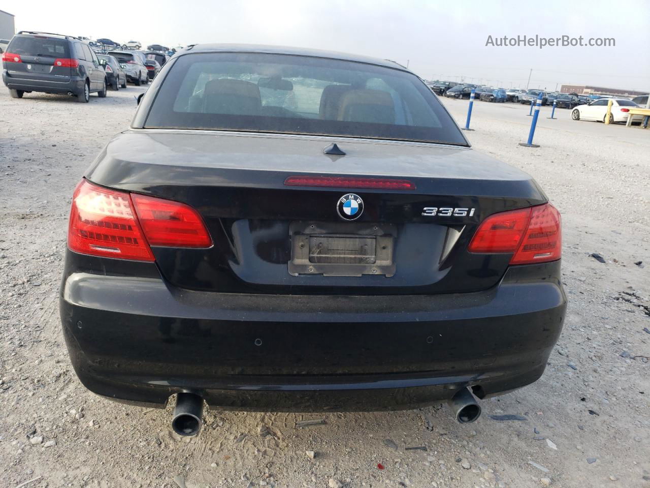 2011 Bmw 335 I Black vin: WBADX7C59BE580185