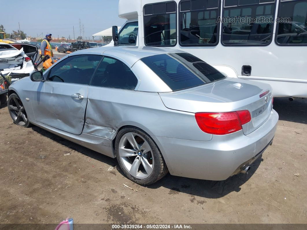 2012 Bmw 335i   Silver vin: WBADX7C59CE744875