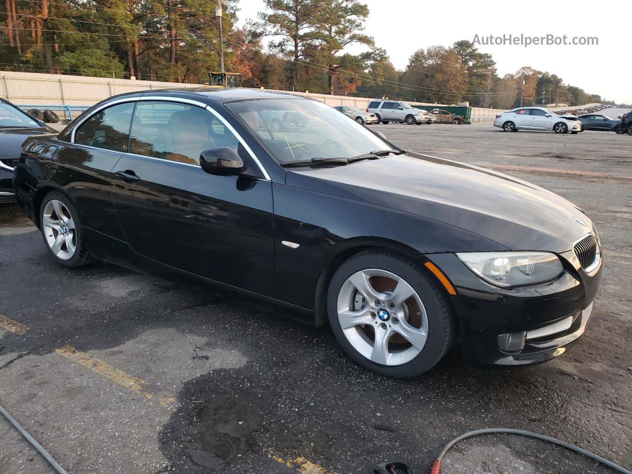 2012 Bmw 335 I Black vin: WBADX7C5XCE745470