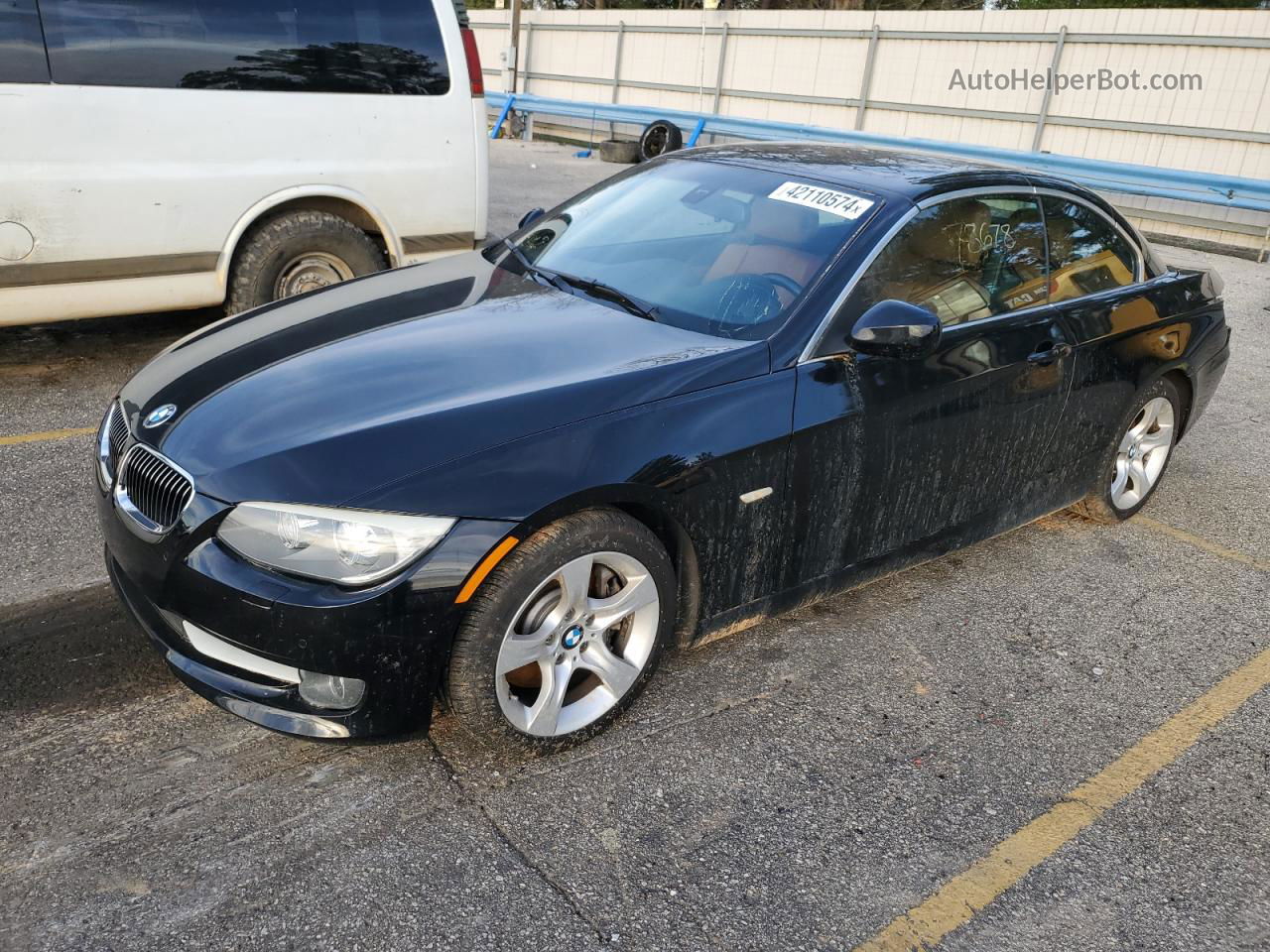 2012 Bmw 335 I Black vin: WBADX7C5XCE745470