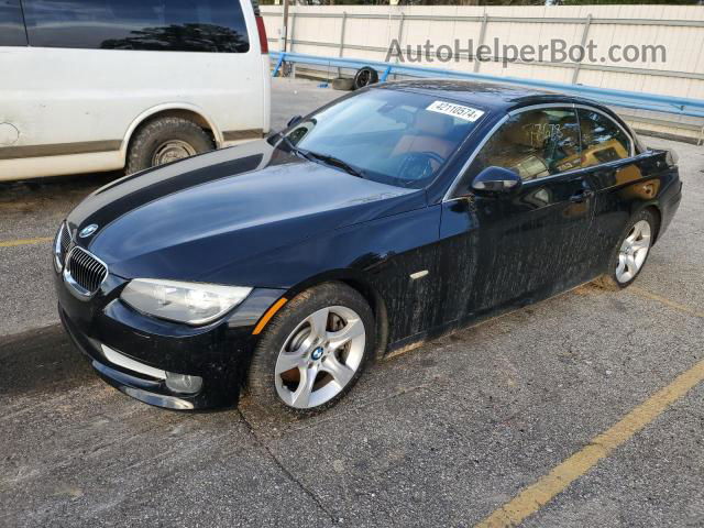 2012 Bmw 335 I Черный vin: WBADX7C5XCE745470