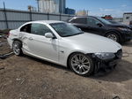 2012 Bmw 335 I White vin: WBADX7C5XCE828669