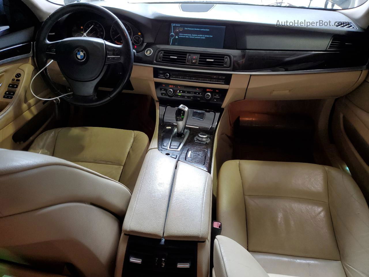 2011 Bmw 528 I Синий vin: WBAFR1C50BC740059