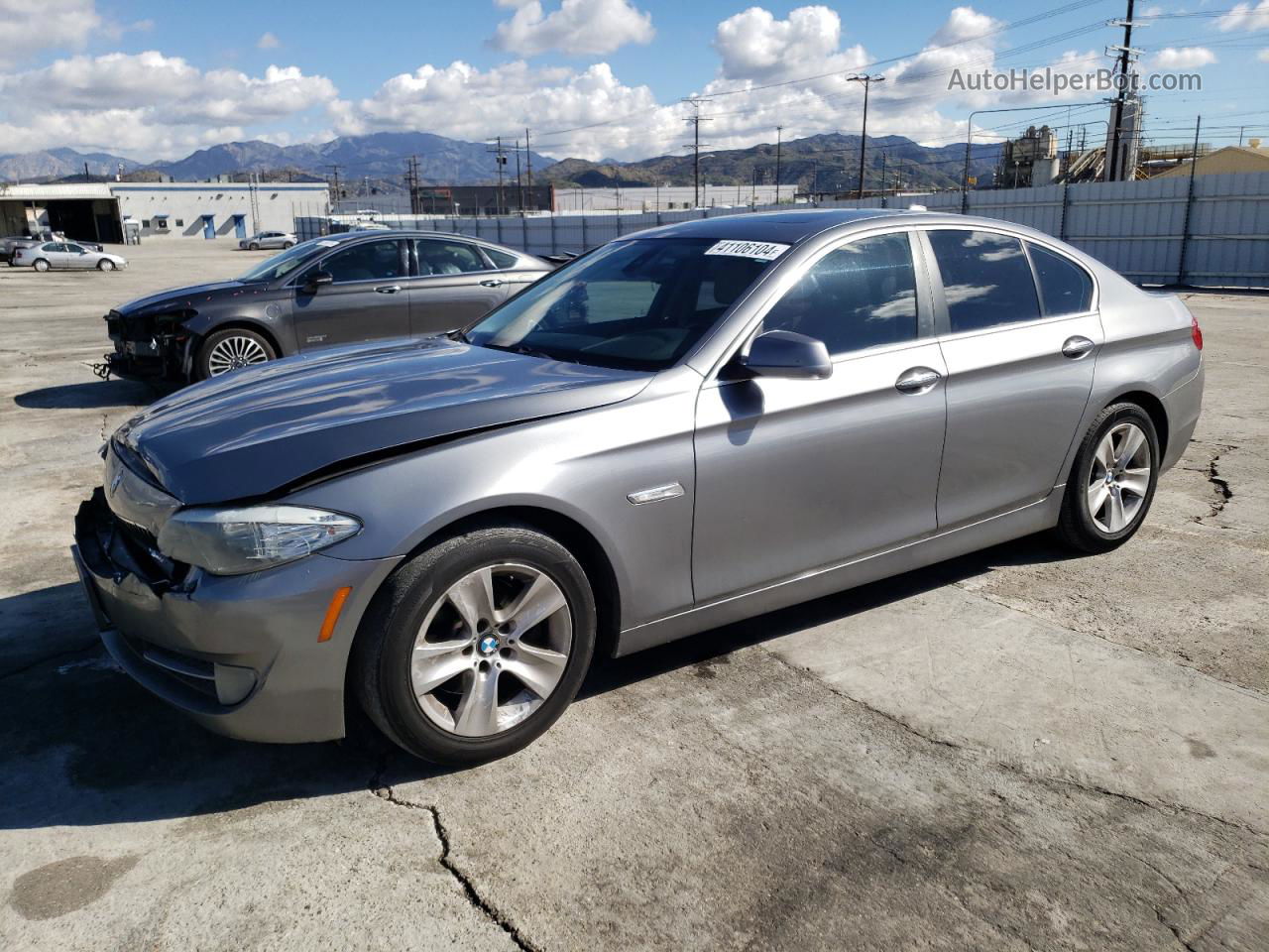 2011 Bmw 528 I Gray vin: WBAFR1C53BC747426