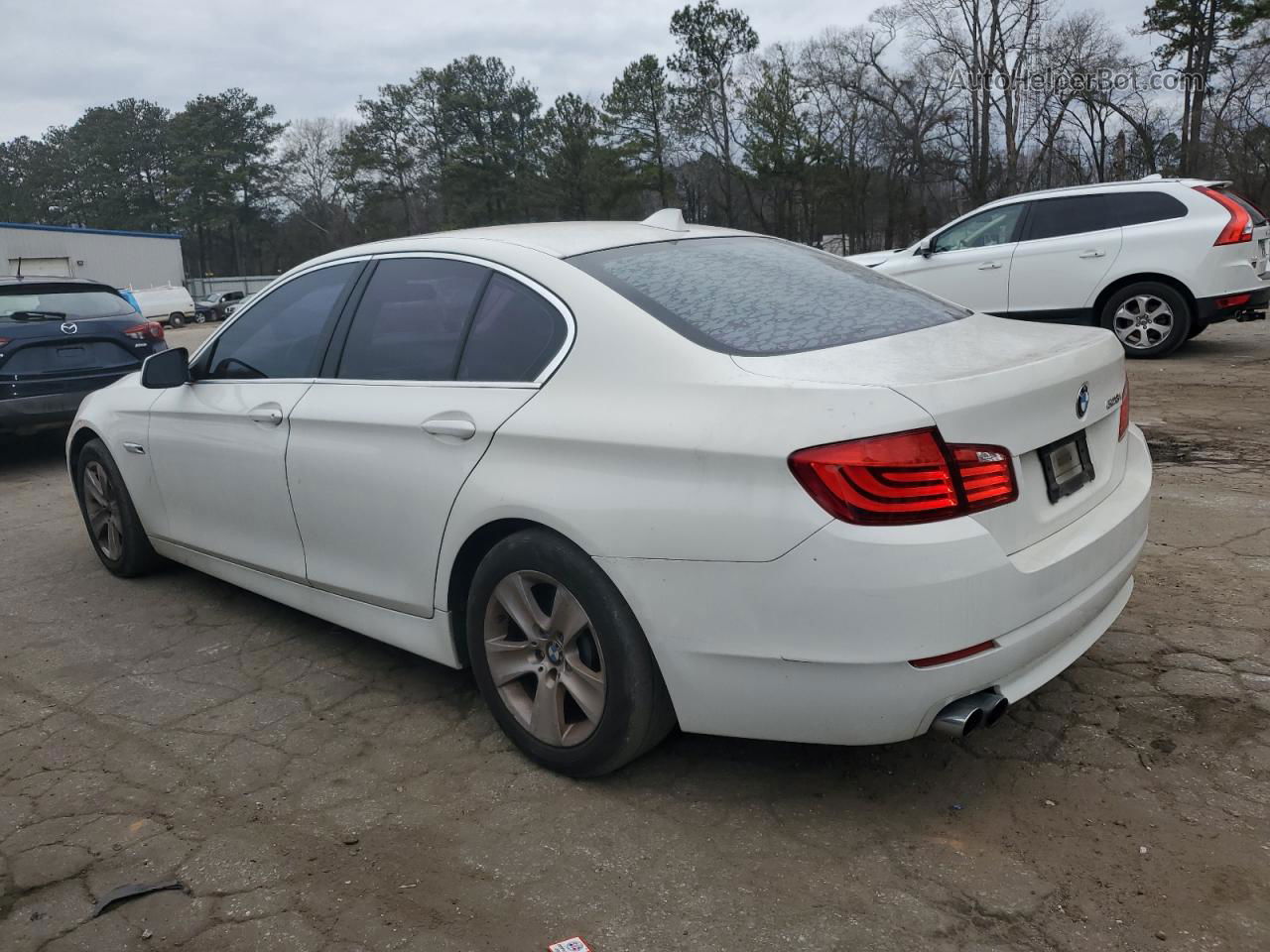 2011 Bmw 528 I White vin: WBAFR1C54BC737794