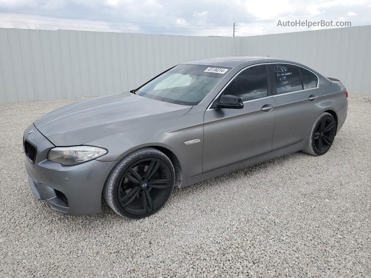 2011 Bmw 528 I Gray vin: WBAFR1C54BC740002