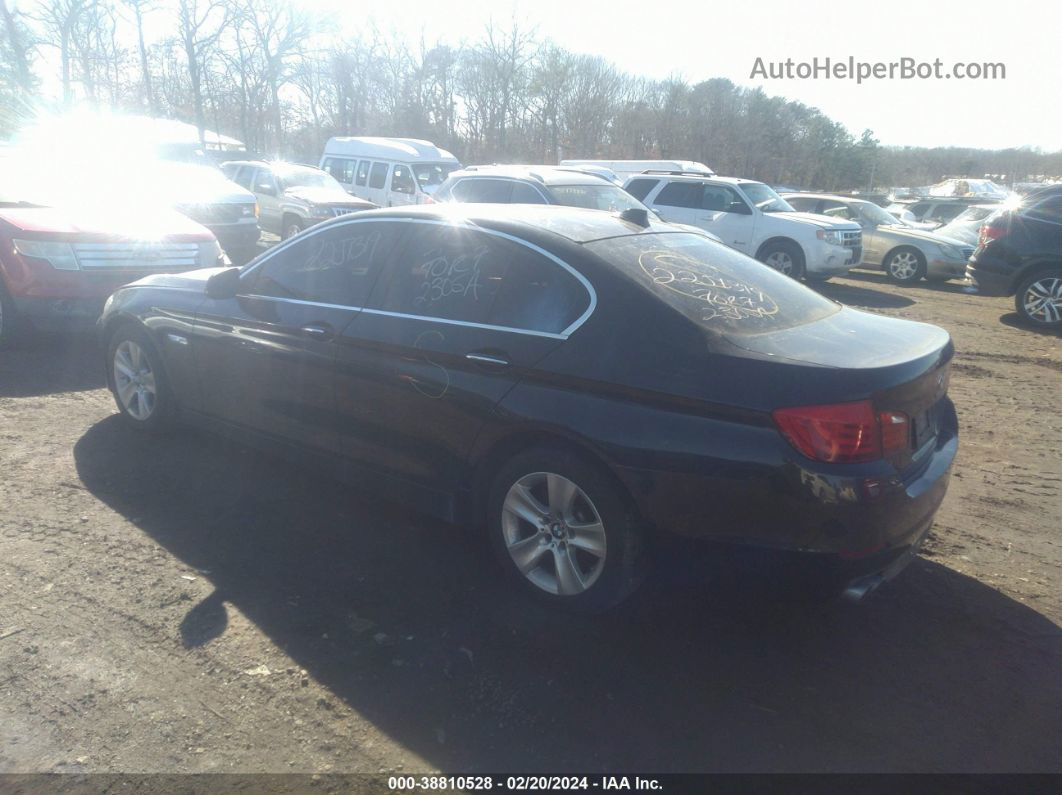 2011 Bmw 528i   Черный vin: WBAFR1C54BC743224