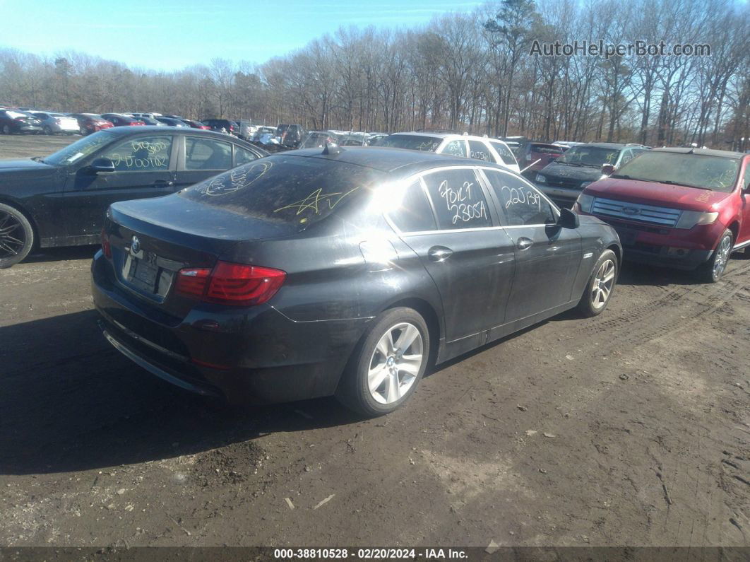 2011 Bmw 528i   Черный vin: WBAFR1C54BC743224