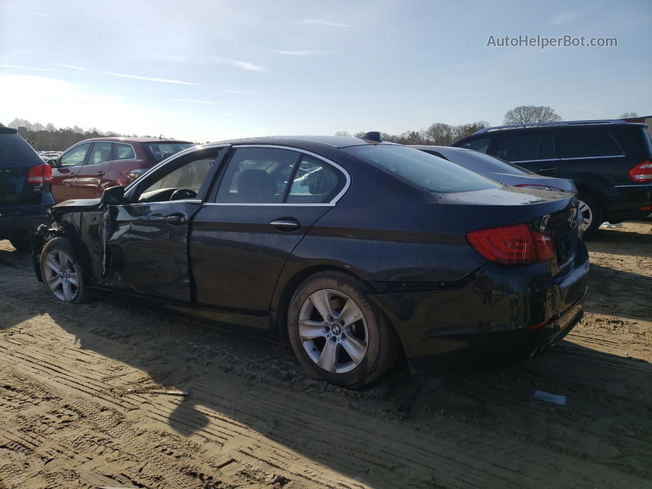 2011 Bmw 528 I Черный vin: WBAFR1C55BDS35743