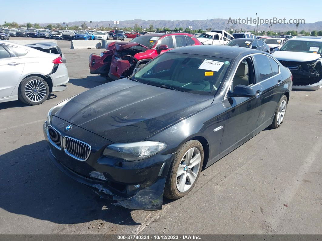 2011 Bmw 528i Черный vin: WBAFR1C58BC741573