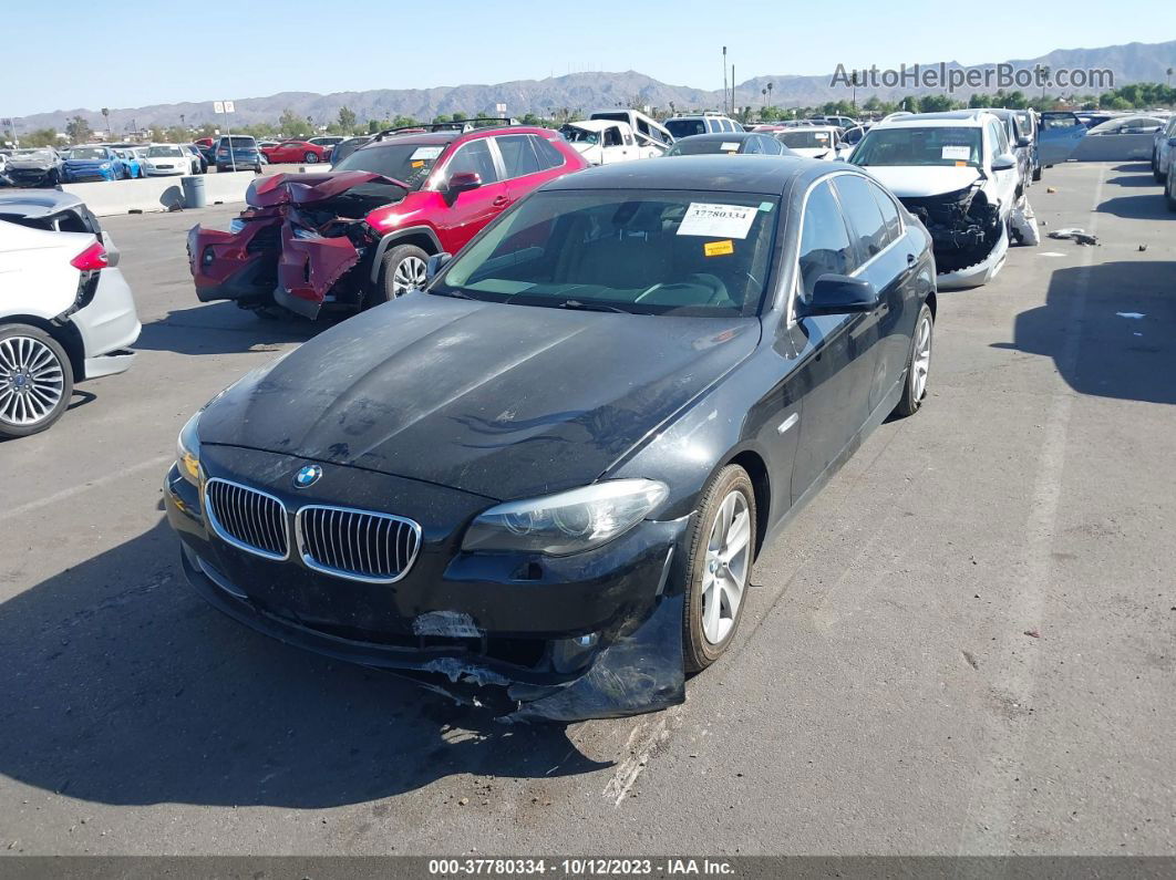 2011 Bmw 528i Black vin: WBAFR1C58BC741573