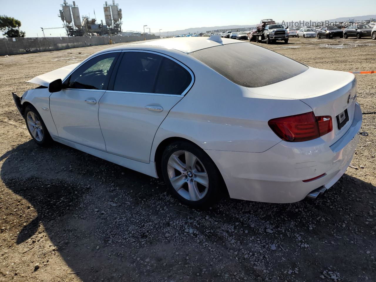 2011 Bmw 528 I White vin: WBAFR1C5XBC746323