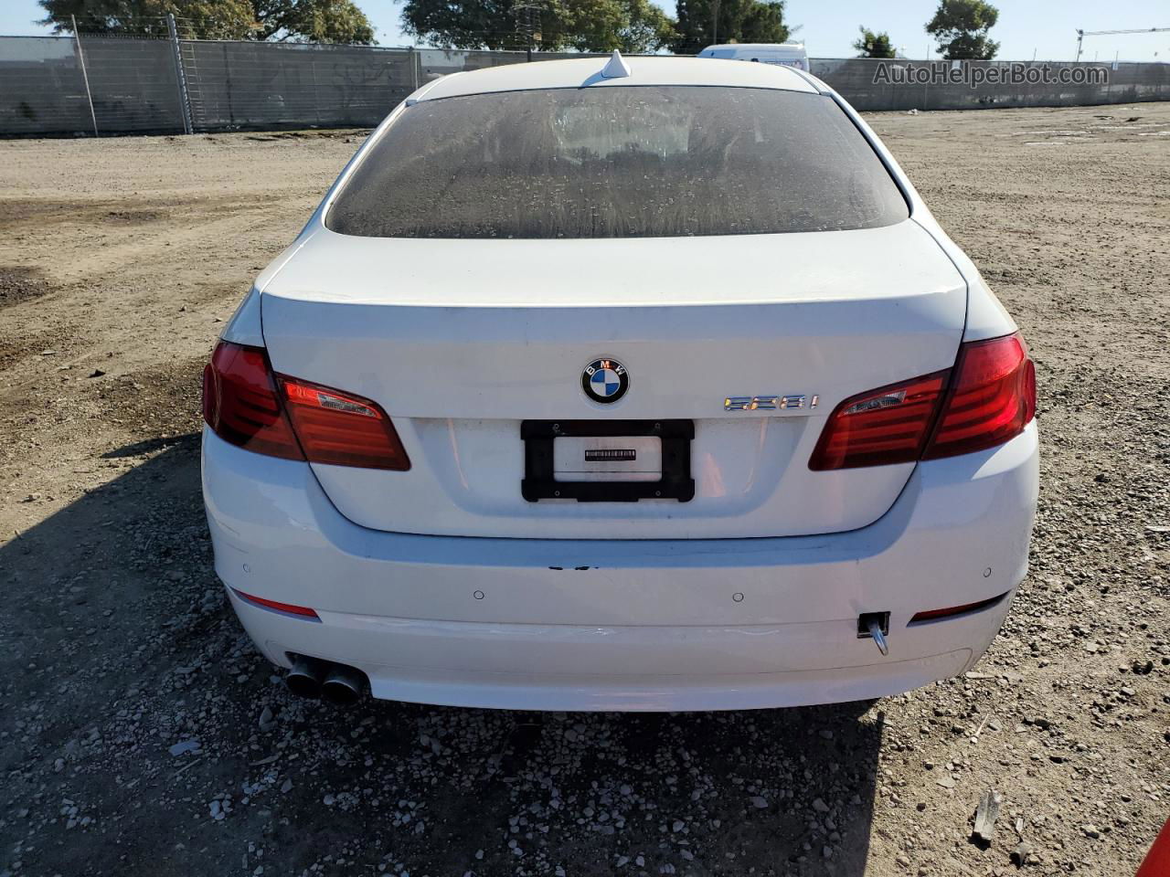 2011 Bmw 528 I White vin: WBAFR1C5XBC746323