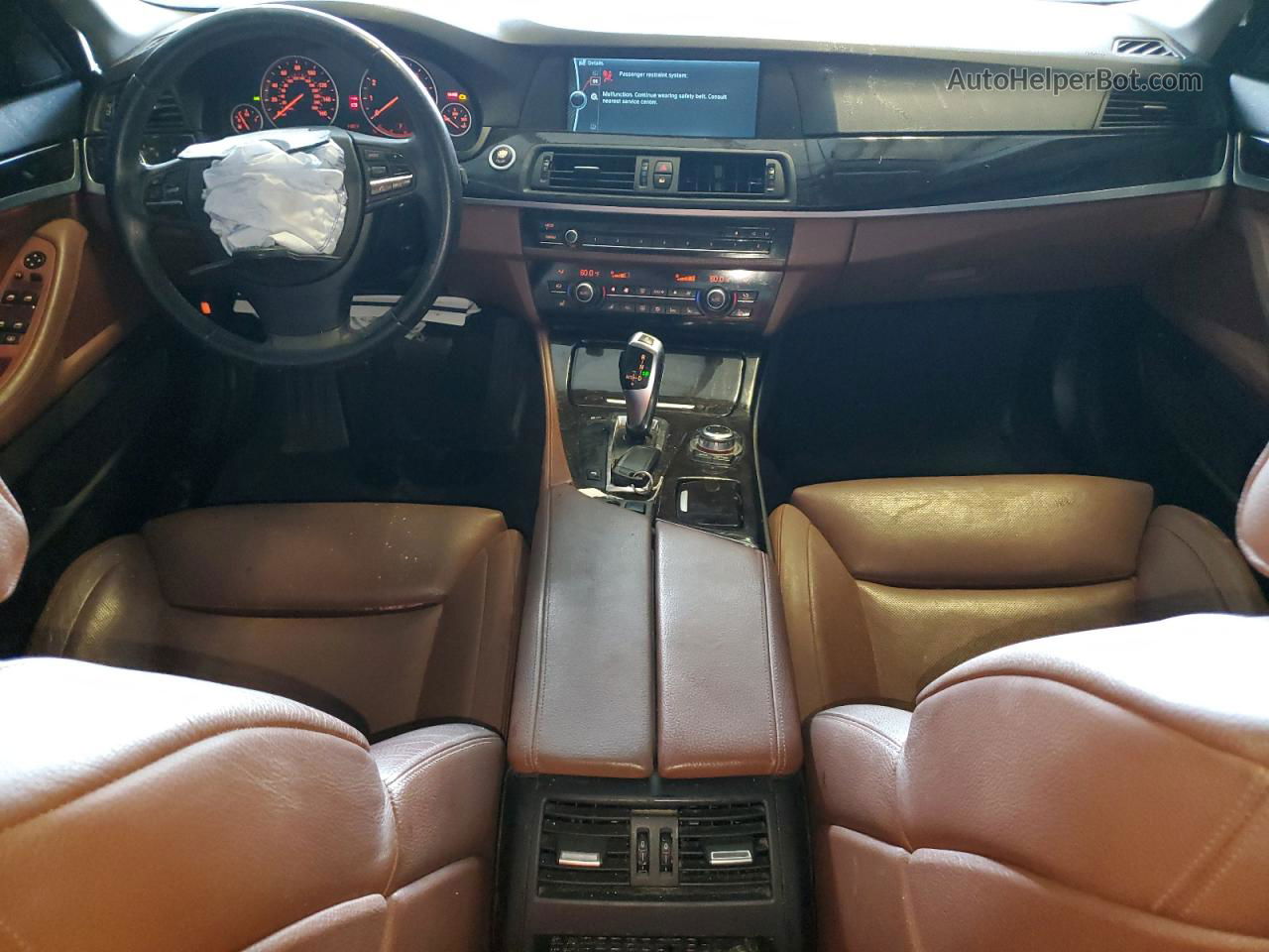 2011 Bmw 535 I Белый vin: WBAFR7C50BC802000