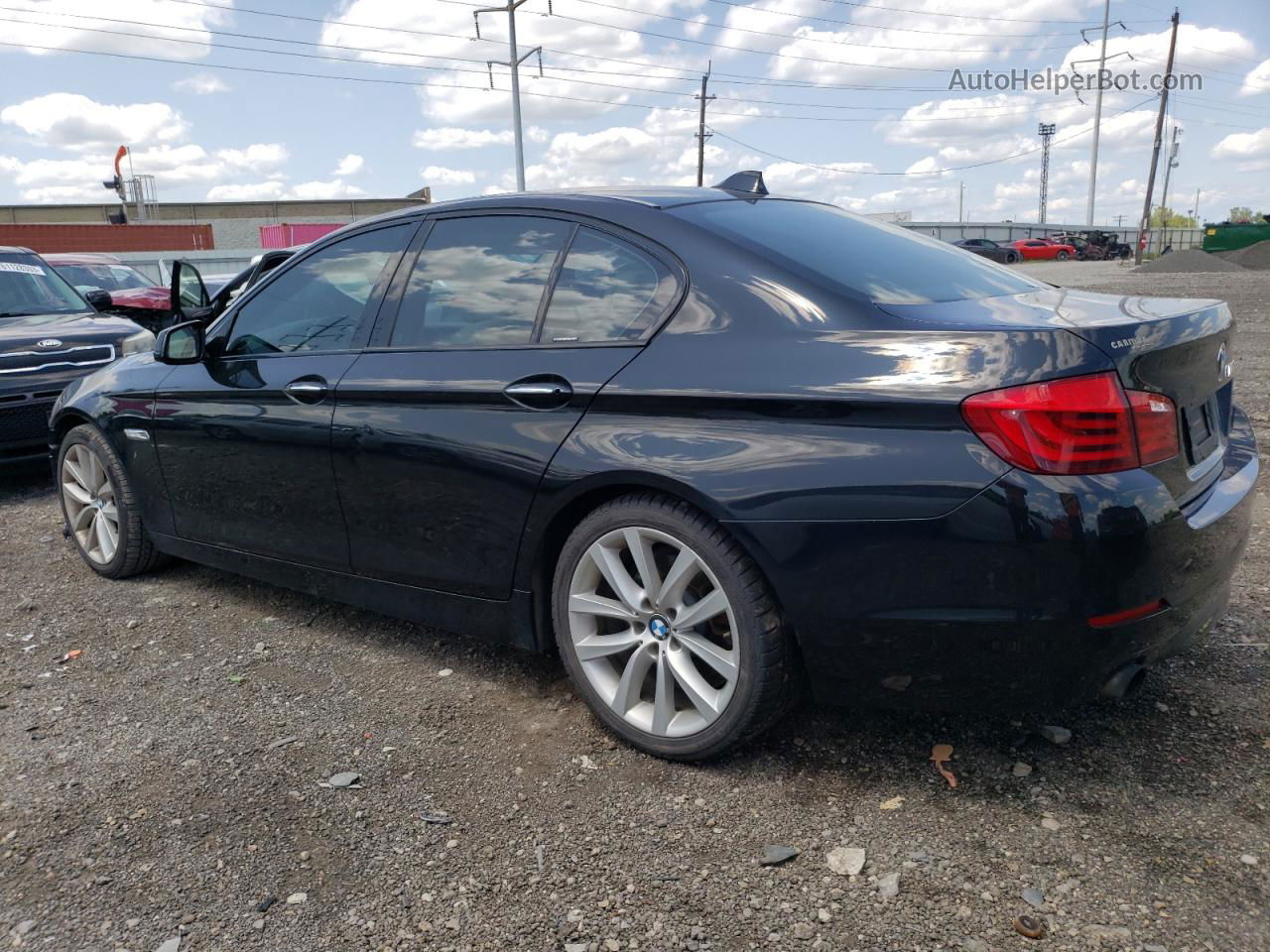 2011 Bmw 535 I Black vin: WBAFR7C51BC607572