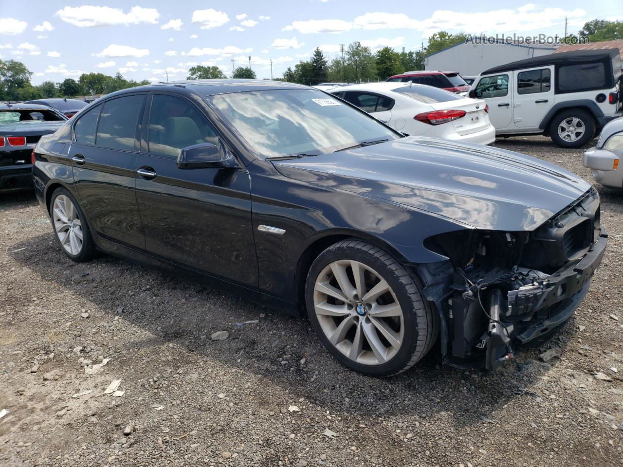 2011 Bmw 535 I Black vin: WBAFR7C51BC607572