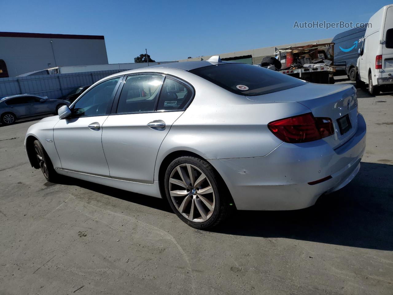 2011 Bmw 535 I Silver vin: WBAFR7C52BC603272